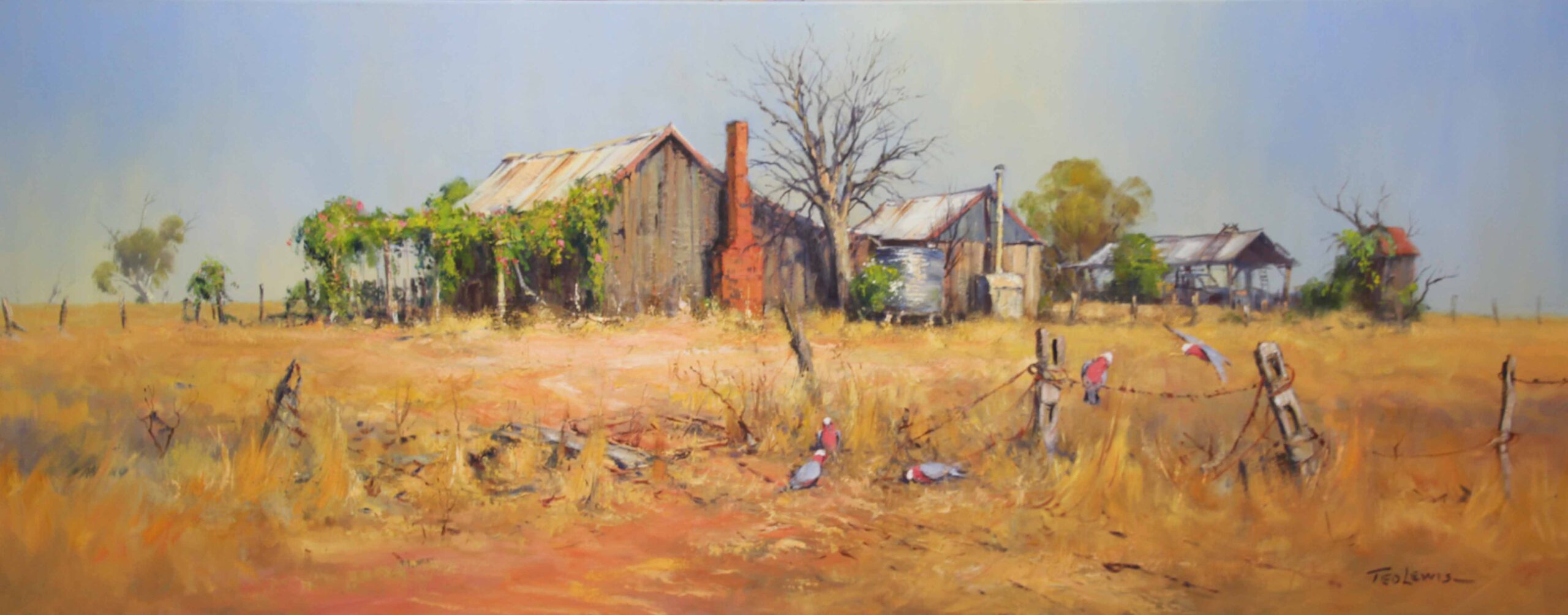 Australian Outback Paintings by Ted Lewis